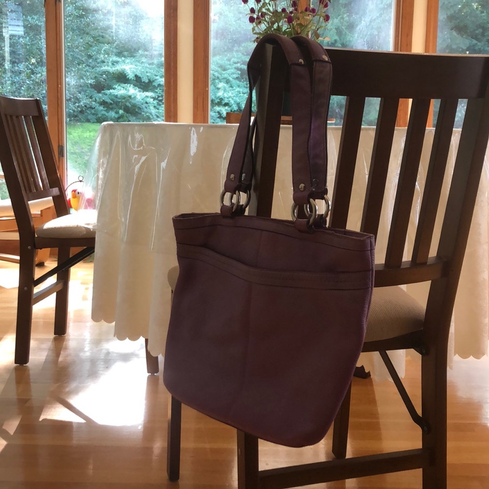 COACH Purple Purse